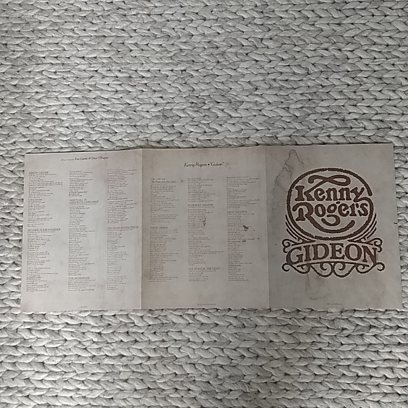 Kenny Rogers - Gideon LP - Picture 4 of 7